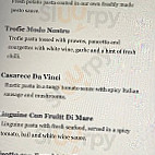 Ristorante Da Vinci menu