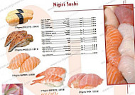 Le Sushi Bar menu