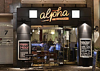 Alpha Café Bar Restaurant inside