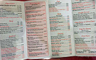 Oriental Sizzling menu