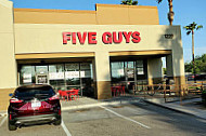 Five Guys Burgers Fries inside