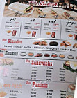 Pizz' Au P'tit Creux menu