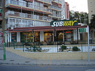 Subway outside