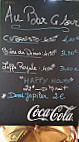 Le Beau Zinc Pub Brasserie menu