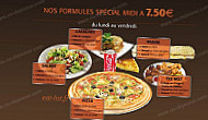 Dolce Pizza menu