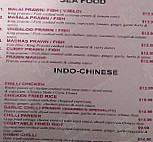 Sharamas Indian Sweet & Curry House menu