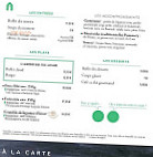 Campanile Chelles menu