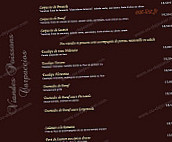 La Bella Vita menu