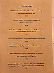 Villa Romantica Italienische Speisen Und Lebensart menu