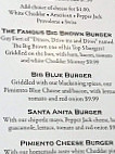 Wallace Station Restaurant menu