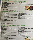 La Maison de la Pizza menu