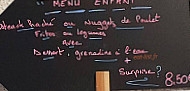 Ste L'assiette menu