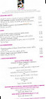 La P'tite Sophie menu