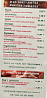 Sorrentino Pizza menu