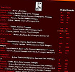 Monsieur Pizza menu