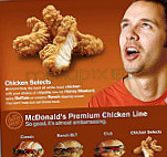 Mcdonald's menu