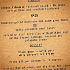 Dotty's Coffee House menu