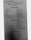 Yesteryears Meat Specialty Shoppe menu