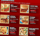 Kfc Kentucky Fried Chicken menu