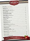 La Casa Nostra menu