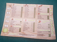 Le Galata menu