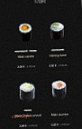 Sushi Shop menu