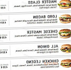 Pimp My Burger menu