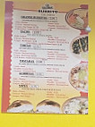 El Grande Burrito menu