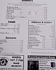 D R Cafe menu