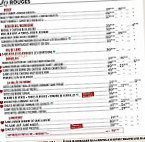 Bistrot Du Boucher menu