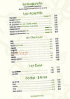 Le Bagatelle menu