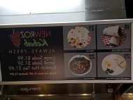 Newroz Kebab menu