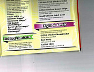 Russell's menu