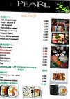 Sushi Pearl menu