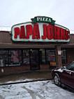 Papa Johns Pizza outside