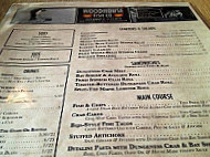 Woodhouse Fish Company menu