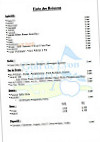 Golf De Lyon Verger menu