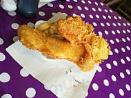 Francine's Fish Chips food