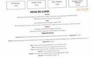 Les Têtes Brulées menu