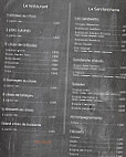 Le Jardin Du Vercors menu