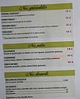 La Rocade menu