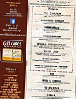 Nellie's Restaurant menu