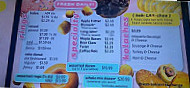 The Donut Hole menu