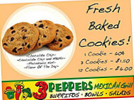 3 Peppers Mexican Grill menu