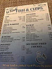 La Fuente Fish Chips menu