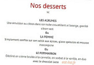 Parcours menu