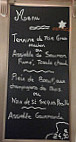 Resto St Jacques menu