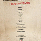 Pimenta Brasil Gastronomia menu