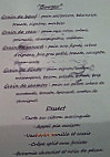 Le Grain De Sel menu