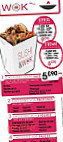 Sushi Wok menu